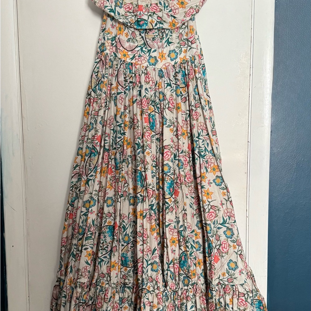 Selkie Floral Print Dress - Multicolor